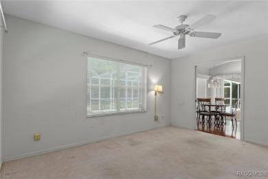 Discover this inviting 3-bedroom, 2-bath pool home nestled in on Sugarmill Woods Golf and Country Club in Florida - for sale on GolfHomes.com, golf home, golf lot