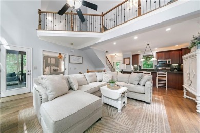 Nestled in a serene natural setting, this breathtaking 3-story on Big Canoe Golf Club - Cherokee in Georgia - for sale on GolfHomes.com, golf home, golf lot