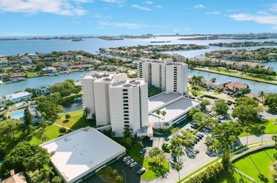BREATHTAKING WATER VIEWS from this elegant 11th-floor corner-end on Pasadena Yacht and Country Club in Florida - for sale on GolfHomes.com, golf home, golf lot