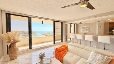 BREATHTAKING WATER VIEWS from this elegant 11th-floor corner-end on Pasadena Yacht and Country Club in Florida - for sale on GolfHomes.com, golf home, golf lot