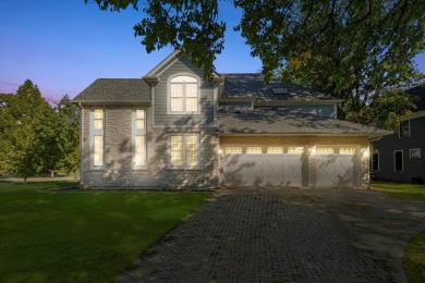 Wonderful opportunity to own this stone & cedar 2-story on Glen Oak Country Club in Illinois - for sale on GolfHomes.com, golf home, golf lot