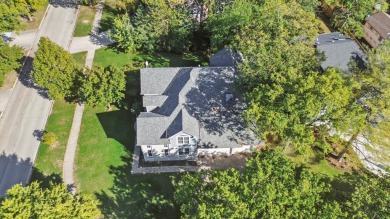 Wonderful opportunity to own this stone & cedar 2-story on Glen Oak Country Club in Illinois - for sale on GolfHomes.com, golf home, golf lot