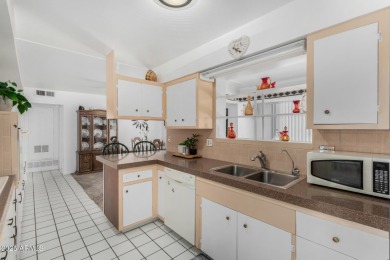 Welcome to this lovely 2-bedroom, 2-bath detached home with a on Sun City North Golf Course in Arizona - for sale on GolfHomes.com, golf home, golf lot