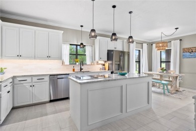 Elegant all-brick that overlooks a pond, Rockport golf course on Rockport Country Club in Texas - for sale on GolfHomes.com, golf home, golf lot