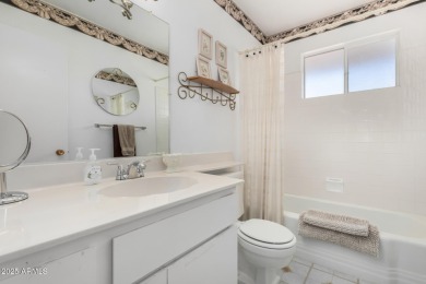 Welcome to this lovely 2-bedroom, 2-bath detached home with a on Sun City North Golf Course in Arizona - for sale on GolfHomes.com, golf home, golf lot