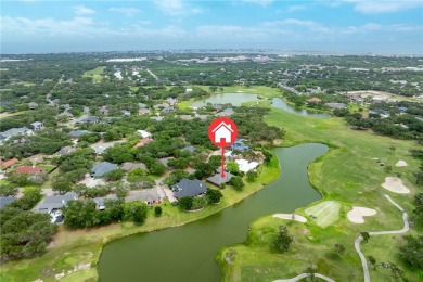 Elegant all-brick that overlooks a pond, Rockport golf course on Rockport Country Club in Texas - for sale on GolfHomes.com, golf home, golf lot