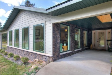 Spacious custom home that has been completely redesigned and on Northern Pines Golf Course in Wisconsin - for sale on GolfHomes.com, golf home, golf lot