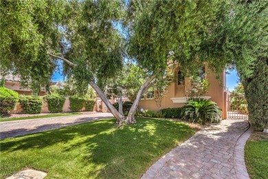 Welcome to 27 Via Paradiso--a 4-bed, 5-bath custom home in on South Shore At Lake Las Vegas in Nevada - for sale on GolfHomes.com, golf home, golf lot