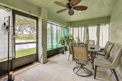 Enjoy gorgeous lake views from this gently lived-in home in a on Spanish Lakes Fairways in Florida - for sale on GolfHomes.com, golf home, golf lot