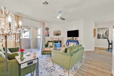 ABSOLUTELY STUNNING 2 BEDROOM 2 BATH 2 CAR GARAGE CONDO NESTLED on TPC at Summerlin in Nevada - for sale on GolfHomes.com, golf home, golf lot