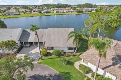 Welcome to this stunning 2-bedroom, 2-bath waterfront home on Caloosa Greens Executive Golf Course in Florida - for sale on GolfHomes.com, golf home, golf lot