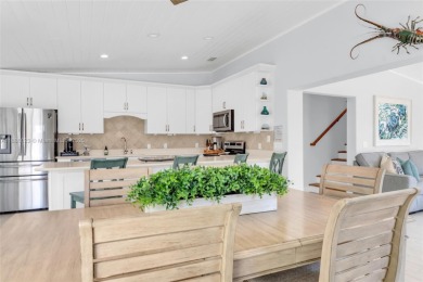 This Key Colony Beach coastal retreat blends modern elegance on Key Colony Beach Golf Course in Florida - for sale on GolfHomes.com, golf home, golf lot