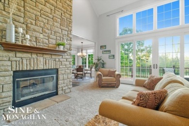 Nestled on a quiet cul-de-sac in the prestigious St. Clair Golf on St Clair River Country Club in Michigan - for sale on GolfHomes.com, golf home, golf lot