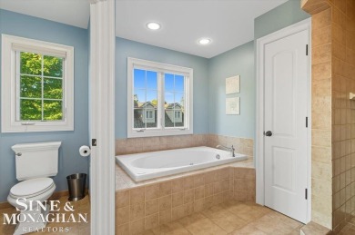 Nestled on a quiet cul-de-sac in the prestigious St. Clair Golf on St Clair River Country Club in Michigan - for sale on GolfHomes.com, golf home, golf lot