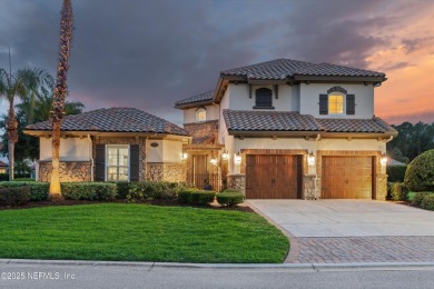 Welcome to this beautifully crafted Estaurio courtyard home by on Jacksonville Golf and Country Club in Florida - for sale on GolfHomes.com, golf home, golf lot