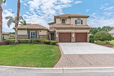 Welcome to this beautifully crafted Estaurio courtyard home by on Jacksonville Golf and Country Club in Florida - for sale on GolfHomes.com, golf home, golf lot
