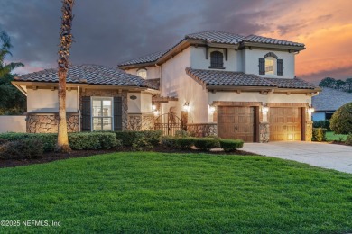 Welcome to this beautifully crafted Estaurio courtyard home by on Jacksonville Golf and Country Club in Florida - for sale on GolfHomes.com, golf home, golf lot