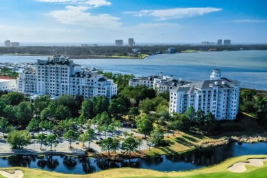 Overlooking the Elation gardens, this 3rd floor studio comes on Sandestin Golf and Beach Resort - Raven in Florida - for sale on GolfHomes.com, golf home, golf lot