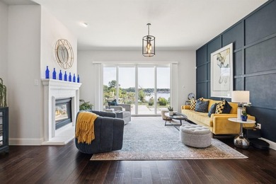 Experience luxury lakeside living in this beautiful home on The Golf Club at Resort Eagle Mountain Lake in Texas - for sale on GolfHomes.com, golf home, golf lot