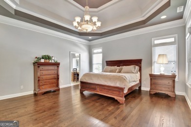 Stunning Golf Course Home on the 17th Tee!  This elegant 4-sides on Canongate On White Oak Golf Course in Georgia - for sale on GolfHomes.com, golf home, golf lot