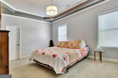 Stunning Golf Course Home on the 17th Tee!  This elegant 4-sides on Canongate On White Oak Golf Course in Georgia - for sale on GolfHomes.com, golf home, golf lot
