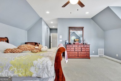 Stunning Golf Course Home on the 17th Tee!  This elegant 4-sides on Canongate On White Oak Golf Course in Georgia - for sale on GolfHomes.com, golf home, golf lot