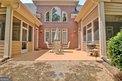 Stunning Golf Course Home on the 17th Tee!  This elegant 4-sides on Canongate On White Oak Golf Course in Georgia - for sale on GolfHomes.com, golf home, golf lot