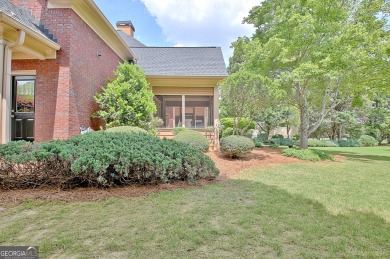 Stunning Golf Course Home on the 17th Tee!  This elegant 4-sides on Canongate On White Oak Golf Course in Georgia - for sale on GolfHomes.com, golf home, golf lot