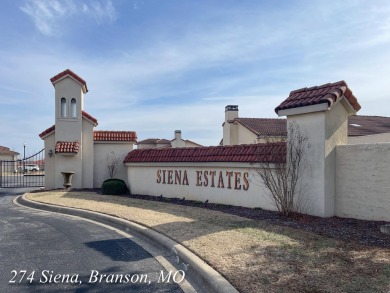 274 Siena Blvd, Branson, MO 65616. Welcome to Siena, a gated on Payne Stewart Golf Club of Branson Hills - Front in Missouri - for sale on GolfHomes.com, golf home, golf lot