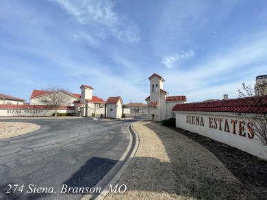 274 Siena Blvd, Branson, MO 65616. Welcome to Siena, a gated on Payne Stewart Golf Club of Branson Hills - Front in Missouri - for sale on GolfHomes.com, golf home, golf lot