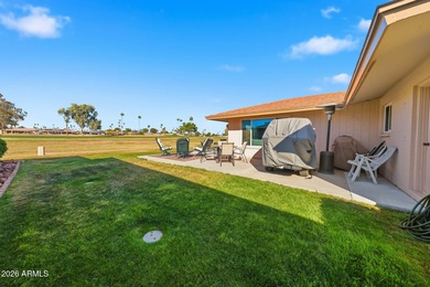 Welcome to easy Desert Living with a Front-row seat to the on Sun City Lakes West and East in Arizona - for sale on GolfHomes.com, golf home, golf lot
