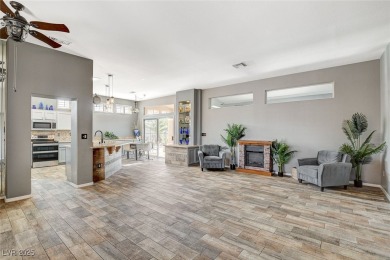 Hard-to-find gem! This 2 Bedroom + DEN, 2 Bath, 2 CAR on Highland Falls Golf Club in Nevada - for sale on GolfHomes.com, golf home, golf lot