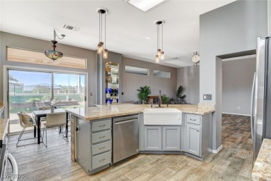 Hard-to-find gem! This 2 Bedroom + DEN, 2 Bath, 2 CAR on Highland Falls Golf Club in Nevada - for sale on GolfHomes.com, golf home, golf lot