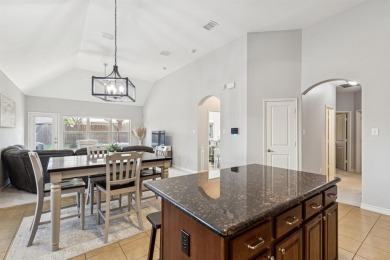 This beautiful single-story home in Hidden Cove is located just on Frisco Lakes Golf Course in Texas - for sale on GolfHomes.com, golf home, golf lot