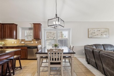 This beautiful single-story home in Hidden Cove is located just on Frisco Lakes Golf Course in Texas - for sale on GolfHomes.com, golf home, golf lot