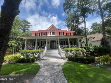 Gorgeous Lowcountry style home with sweeping front and rear on Melrose Golf Course in South Carolina - for sale on GolfHomes.com, golf home, golf lot