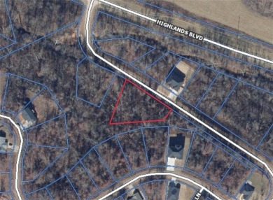 Attention all builders! Don't miss this lot in the highly sought on Bella Vista Country Club - Highlands in Arkansas - for sale on GolfHomes.com, golf home, golf lot