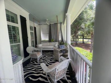 Gorgeous Lowcountry style home with sweeping front and rear on Melrose Golf Course in South Carolina - for sale on GolfHomes.com, golf home, golf lot