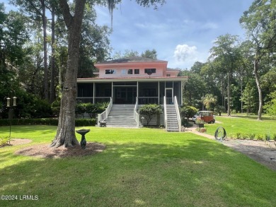 Gorgeous Lowcountry style home with sweeping front and rear on Melrose Golf Course in South Carolina - for sale on GolfHomes.com, golf home, golf lot