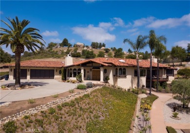 KING OF THE HILL!! Spectacular custom-built single level estate on Welk Resort San Diego in California - for sale on GolfHomes.com, golf home, golf lot