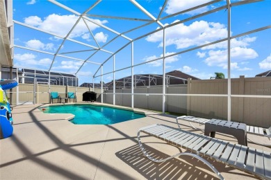 Welcome to this beautiful 4-bedroom, 2-bath, heated pool home on Polo Park East in Florida - for sale on GolfHomes.com, golf home, golf lot