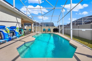 Welcome to this beautiful 4-bedroom, 2-bath, heated pool home on Polo Park East in Florida - for sale on GolfHomes.com, golf home, golf lot