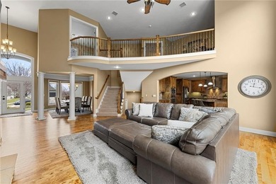 Meticulously maintained 2nd-owner home on a prime cul-de-sac lot on Falcon Valley Golf Course in Kansas - for sale on GolfHomes.com, golf home, golf lot