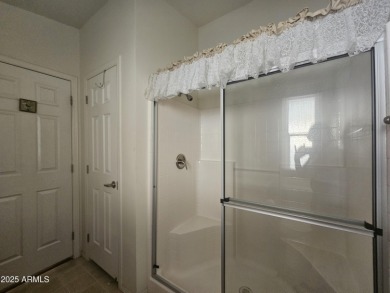 This 2-bedroom, 2-bathroom home features a large storage shed on Viewpoint Golf Resort in Arizona - for sale on GolfHomes.com, golf home, golf lot