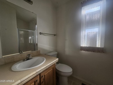 This 2-bedroom, 2-bathroom home features a large storage shed on Viewpoint Golf Resort in Arizona - for sale on GolfHomes.com, golf home, golf lot
