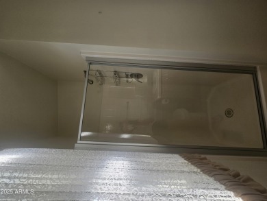 This 2-bedroom, 2-bathroom home features a large storage shed on Viewpoint Golf Resort in Arizona - for sale on GolfHomes.com, golf home, golf lot