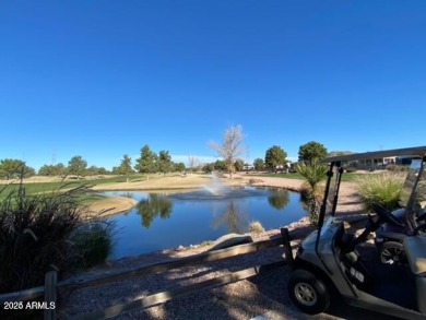 This 2-bedroom, 2-bathroom home features a large storage shed on Viewpoint Golf Resort in Arizona - for sale on GolfHomes.com, golf home, golf lot