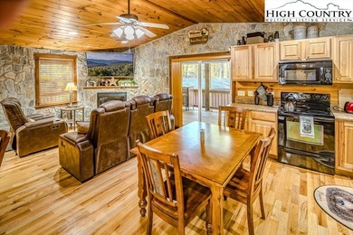 Enjoy the ease of single-level living in this beautifully on Beech Mountain Club in North Carolina - for sale on GolfHomes.com, golf home, golf lot