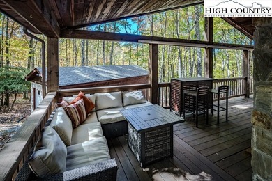 Enjoy the ease of single-level living in this beautifully on Beech Mountain Club in North Carolina - for sale on GolfHomes.com, golf home, golf lot