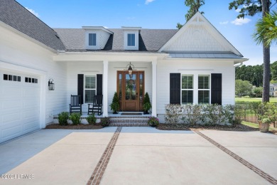 Spectacular, almost new home on The Pointe in the beautiful golf on Hampton Hall Club in South Carolina - for sale on GolfHomes.com, golf home, golf lot